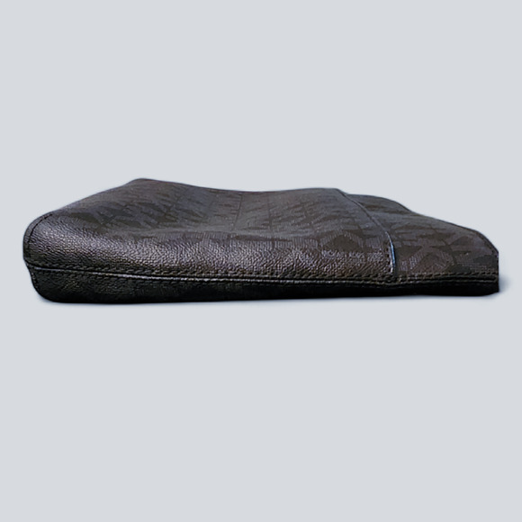 Michael Kors Black Monogram Crossbody Bag/Purse - Picture 7 of 8